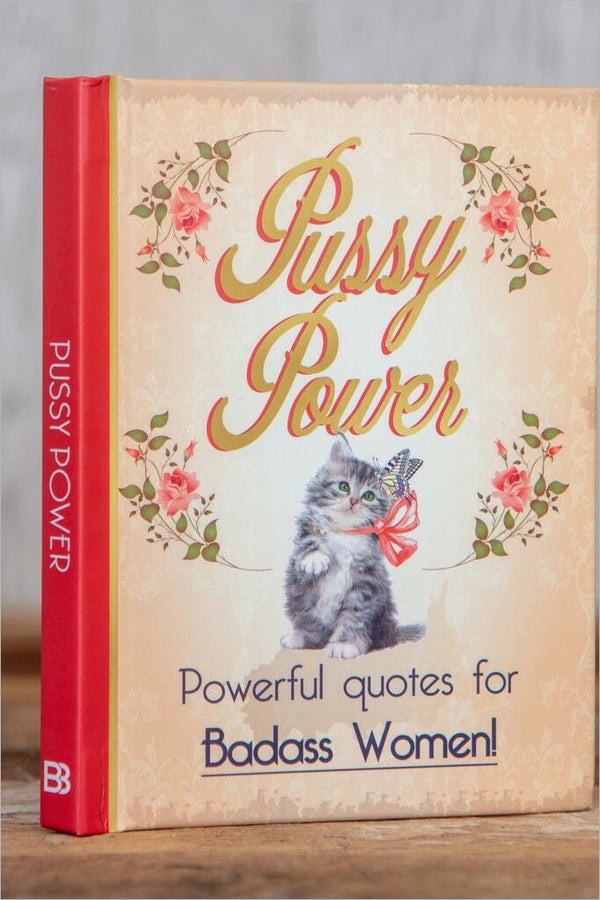 Boxer Gifts Bok "Pussy Power" brun