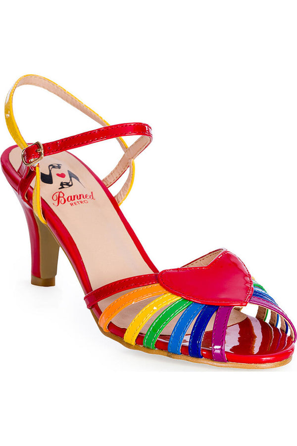 Banned Sko Amelia sandaler regnbue