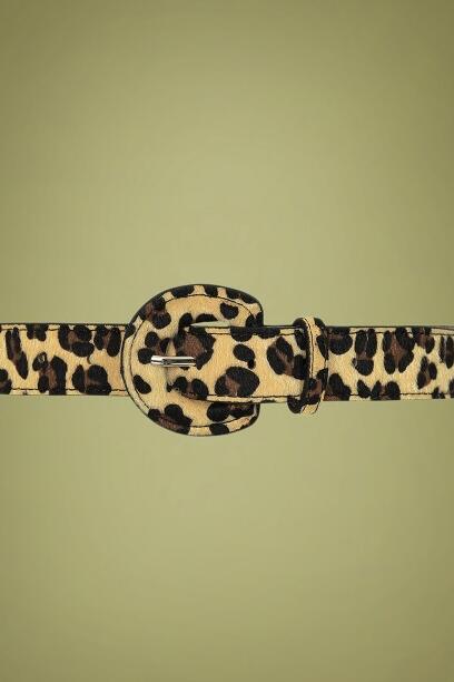 Collectif Belte Sara leopard