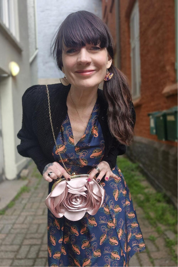Invitadissimas Veske Rose clutch rosa