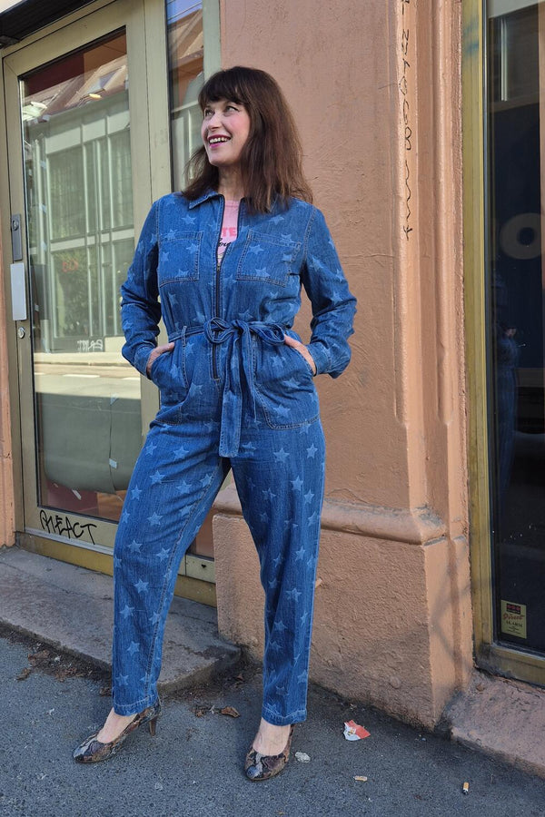 Sugarhill Brighton Jumpsuit Anwen blå