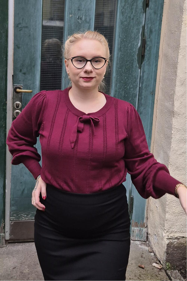 Banned Genser Angel burgunder