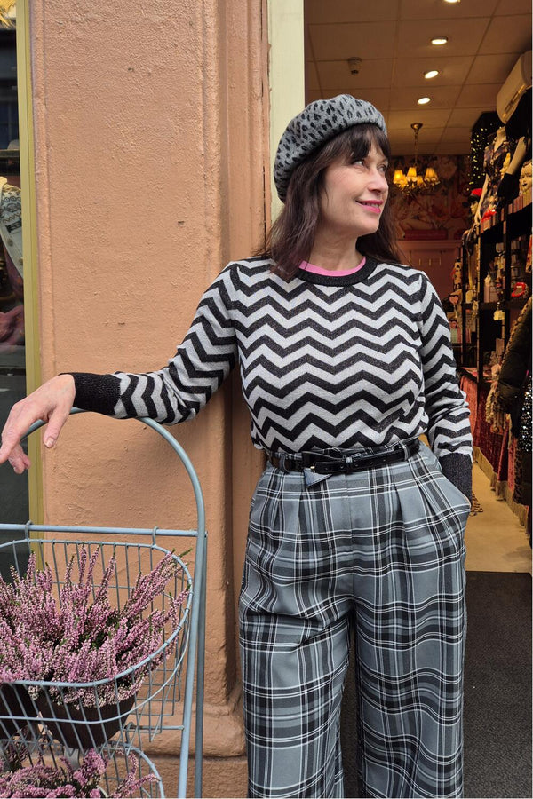 Sugarhill Brighton Genser Rowena sølv