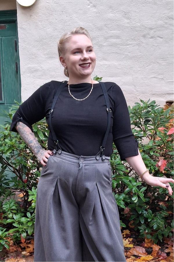 Banned Genser Modern love strikket topp Sort