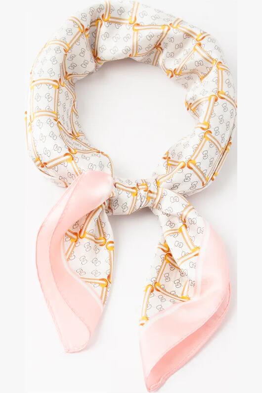 Rosenvinge Skjerf Retro print rosa