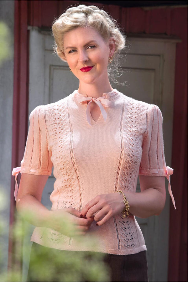 Emmy Topp Coquette Keyhole rosa