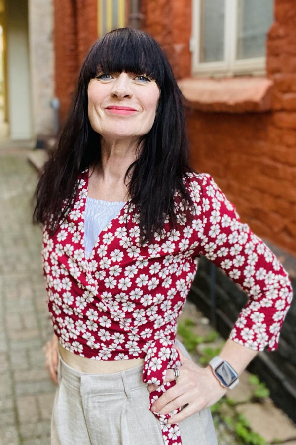 Banned Bluse Gracie rød