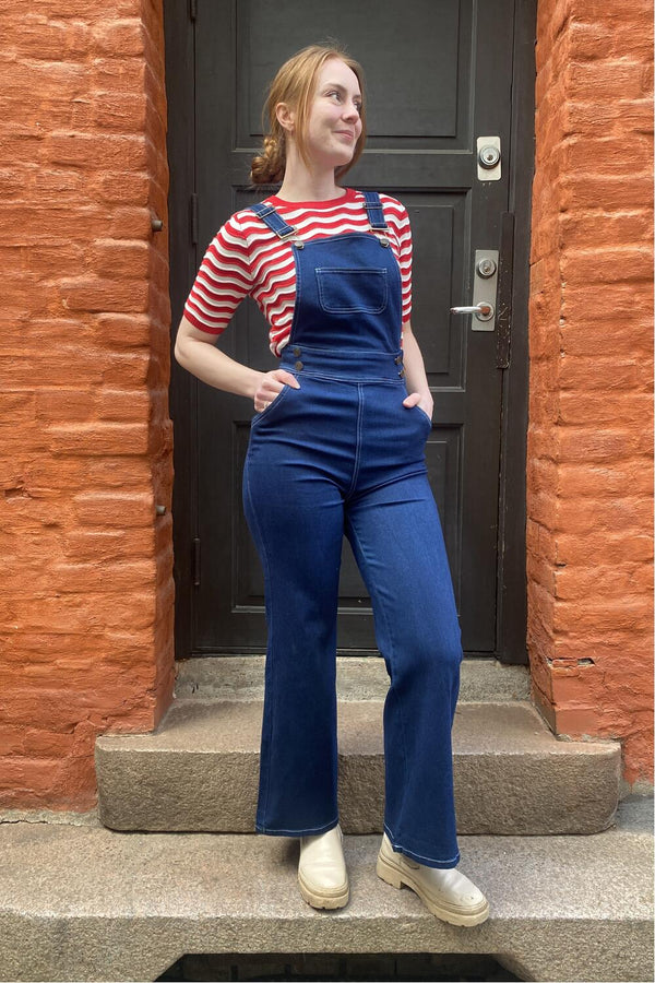 Banned Jumpsuit Penny blå