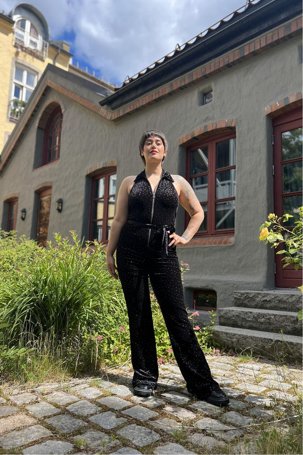 Unique Vintage Jumpsuit Rainbow sort