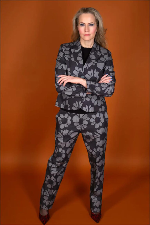 Margot Bukser Dusky sort/grå