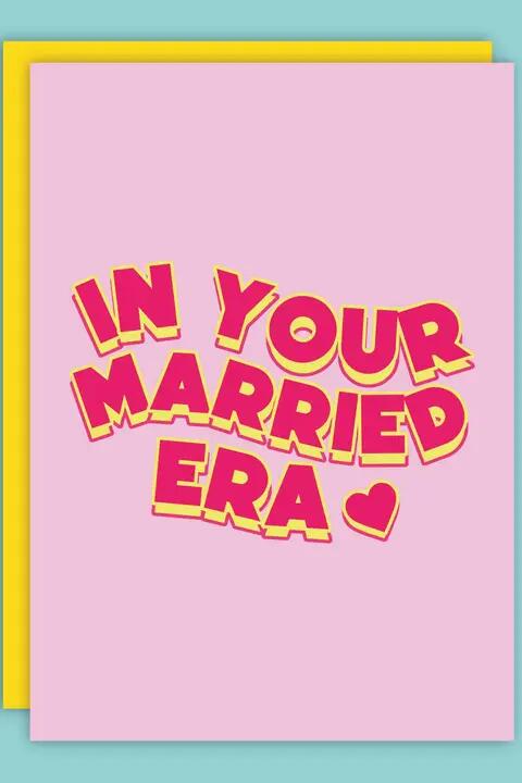 Studio Soph Kort Married era rosa