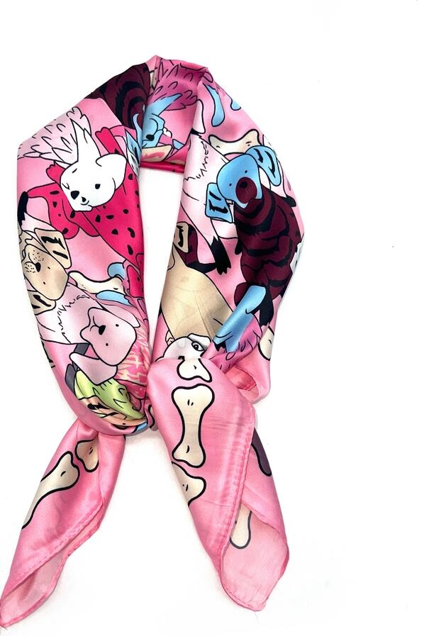 Lineta Skjerf Dogs rosa