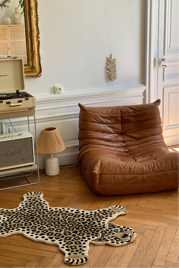 Doing Goods Teppe Loony Leopard stor brun