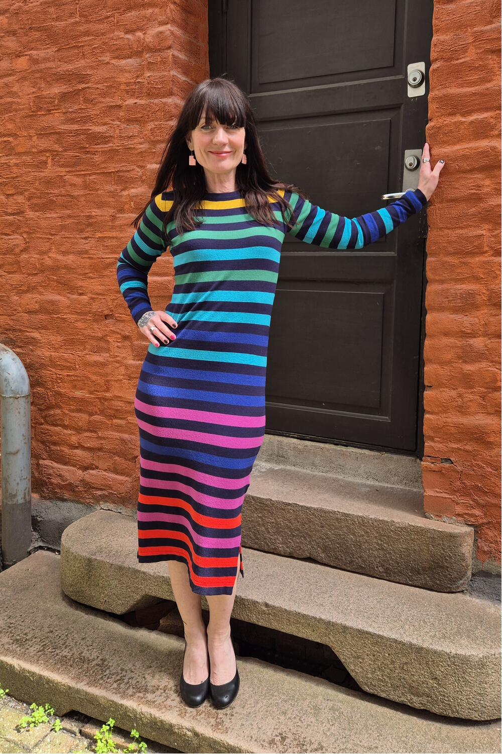 Regnbue kjole - fra Manillusion, Oslo