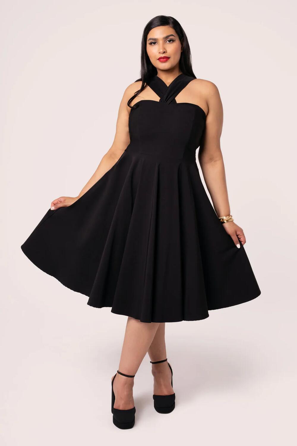 Sort Marilyn Monroe kjole - fra Manillusion, Oslo