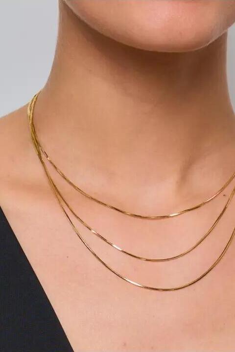 Byren Halssmykke Trippel gull