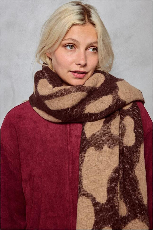 Byren Skjerf Suzy brun