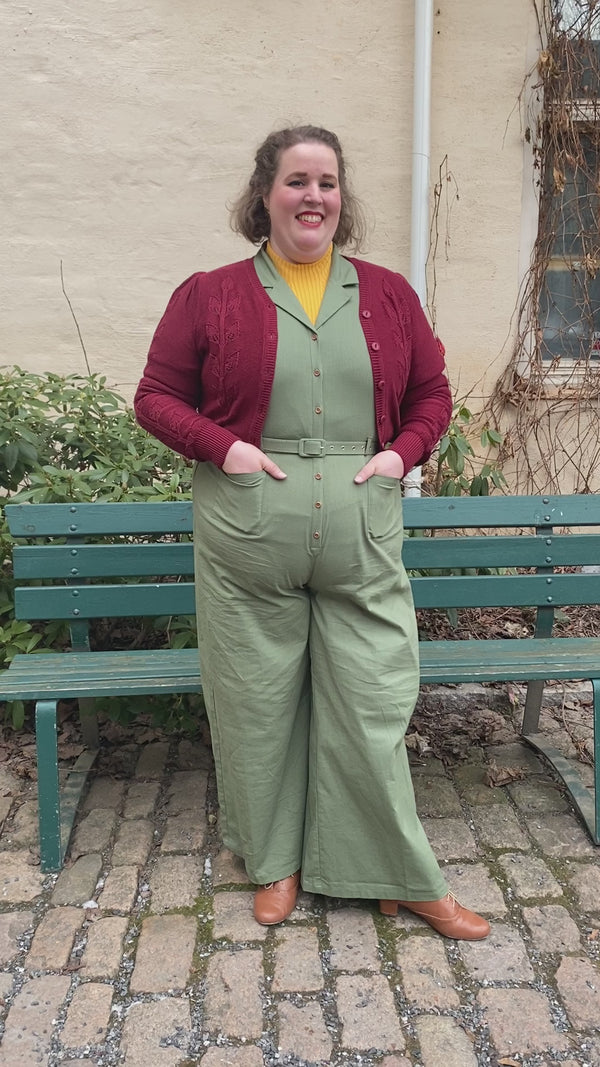 Collectif Jumpsuit Caterina grønn