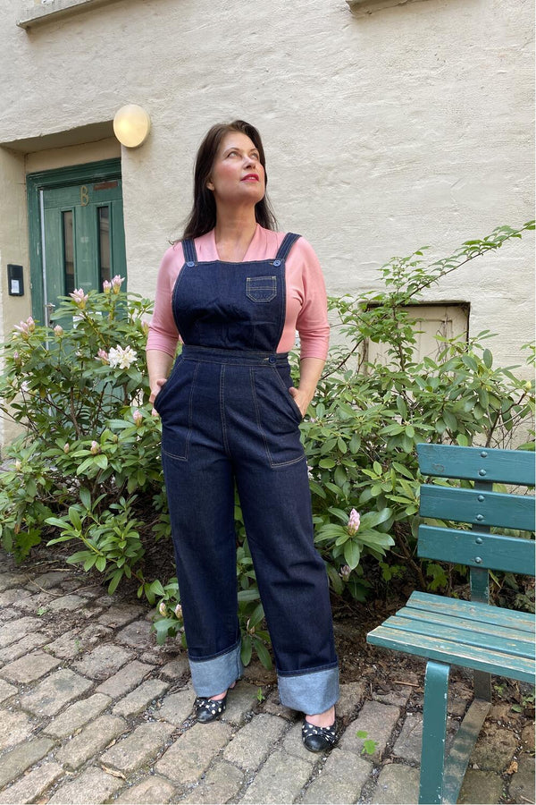 Freddies of Pinewood Snekkerbukse Dungaree Dolls blå