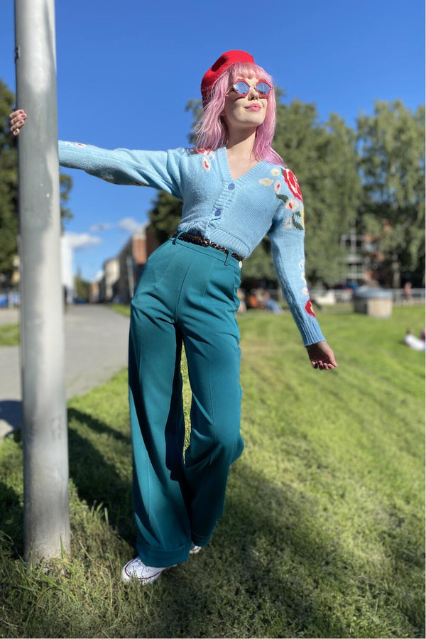 Weekend Doll Bukse Katherine teal