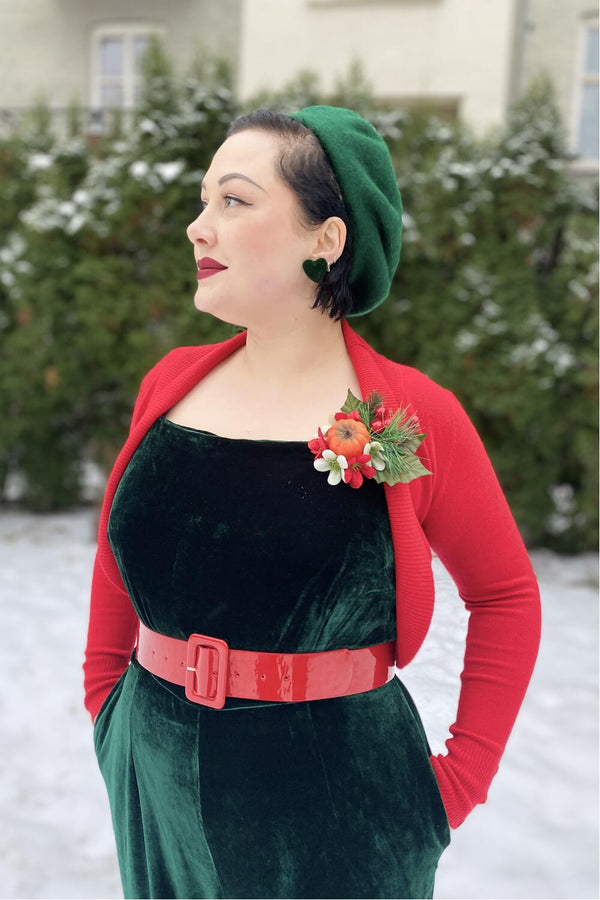 Collectif Belte Sally lakk rød